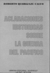 book Aclaraciones históricas sobre la Guerra del Pacífico