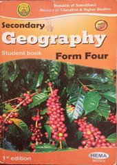 book Secondary Geography. Student book. Form Four