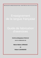 book Guide de Fabrication d'Exercices de Français