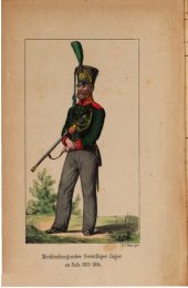 book Die Mecklenburgischen Freiwilligen-Jäger-Regimenter. Denkwürdigkeiten aus den Jahren 1813 und 1814