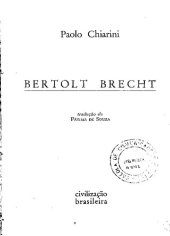 book Bertolt Brecht