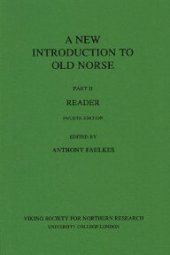 book A New Introduction To Old Norse (Pt. 2 : Reader)