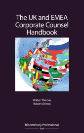 book The UK and EMEA Corporate Counsel Handbook