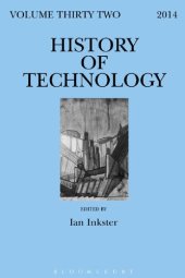 book History of Technology Volume 32