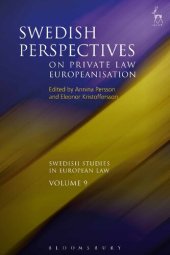 book Swedish Perspectives on Private Law Europeanisation Volume 9