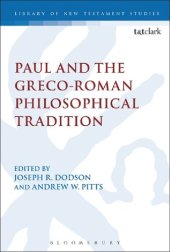 book Paul and the Greco-Roman Philosophical Tradition