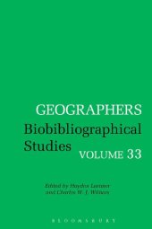 book Geographers Biobibliographical Studies