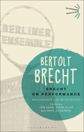 book Brecht on Performance: Messingkauf and Modelbooks