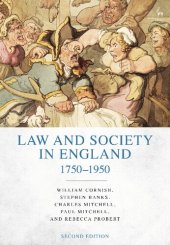 book Law and Society in England 1750–1950