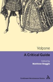 book Volpone: A Critical Guide