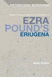 book Ezra Pound’s Eriugena