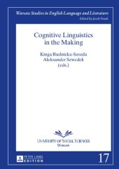 book Cognitive Linguistics in the Making