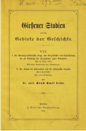 book Gießener Studien auf dem Gebiete der Geschichte