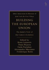 book Building the European Union: The Jurist’s View of the Union’s Evolution