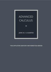 book Advanced Calculus