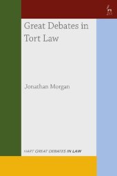 book Great Debates in Tort Law