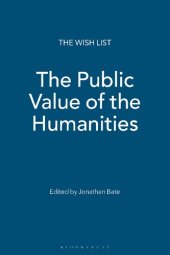 book The Public Value of the Humanities