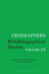 book Geographers Biobibliographical Studies Volume 23