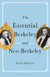 book The Essential Berkeley and Neo-Berkeley