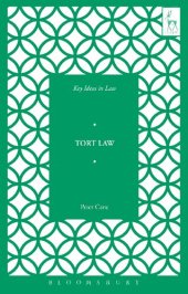 book Key Ideas in Tort Law