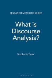 book What is Discourse Analysis?