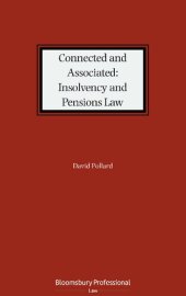 book Connected and Associated: Insolvency and Pensions Law