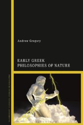 book Early Greek Philosophies of Nature