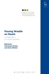 book Passing Wealth on Death: Will-Substitutes in Comparative Perspective