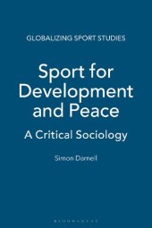 book Sport for Development and Peace: A Critical Sociology