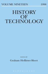 book History of Technology Volume 19: Volume 19, 1997