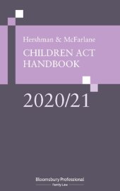 book Hershman & McFarlane Children Act Handbook: 2020/21