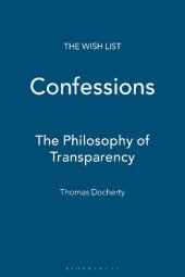 book Confessions: The Philosophy of Transparency