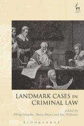 book Landmark Cases in Criminal Law