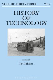 book History of Technology Volume 33, 2017