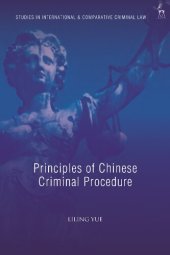 book Principles of Chinese Criminal Procedure