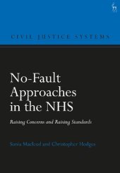 book No-Fault Approaches in the NHS: Raising Concerns and Raising Standards