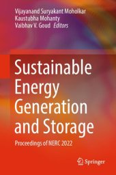 book Sustainable Energy Generation and Storage: Proceedings of NERC 2022