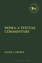 book Hosea: A Textual Commentary