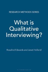 book What is Qualitative Interviewing?