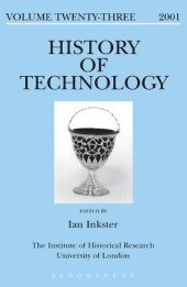 book History of Technology Volume 23: Volume 23, 2011