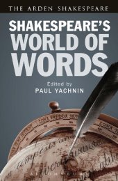 book Shakespeare’s World of Words