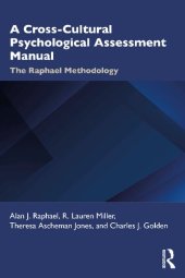 book A Cross-Cultural Psychological Assessment Manual: The Raphael Methodology