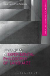 book Advances in Experimental Philosophy of Language