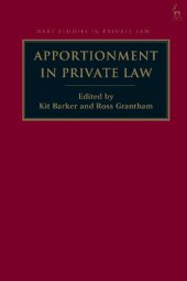 book Apportionment in Private Law