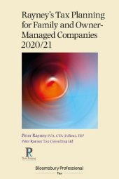 book Rayney’s Tax Planning for Family and Owner-Managed Companies