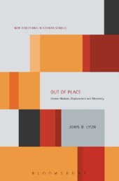 book Out of Place: German Realism, Displacement, and Modernity