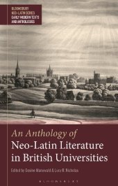 book An Anthology of Neo-Latin Literature in British Universities