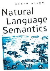 book Natural Language Semantics