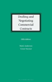 book Drafting and Negotiating Commercial Contracts