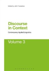 book Discourse in Context: Contemporary Applied Linguistics Volume 3